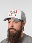 Бейсболка GOORIN BROTHERS арт. 101-0378 (белый / серый)